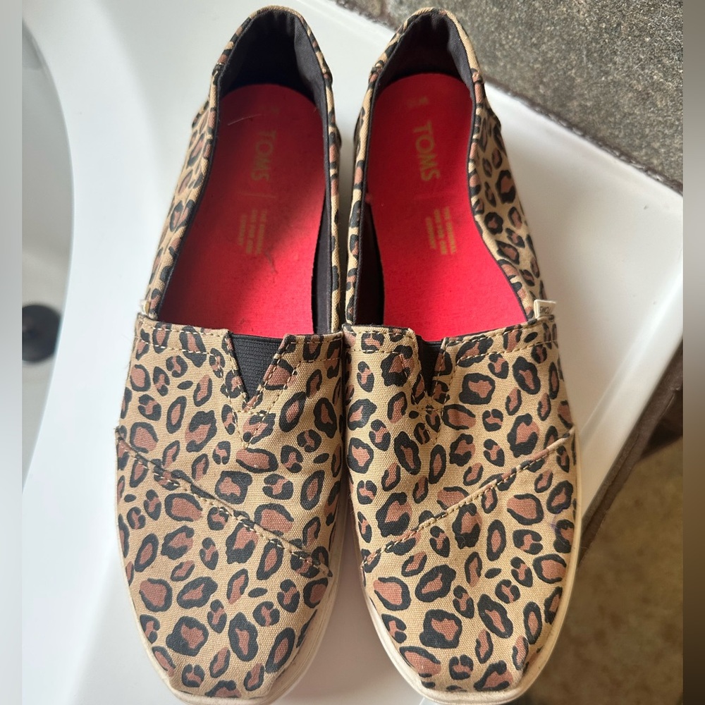 Leopard Tom’s- Worn twice